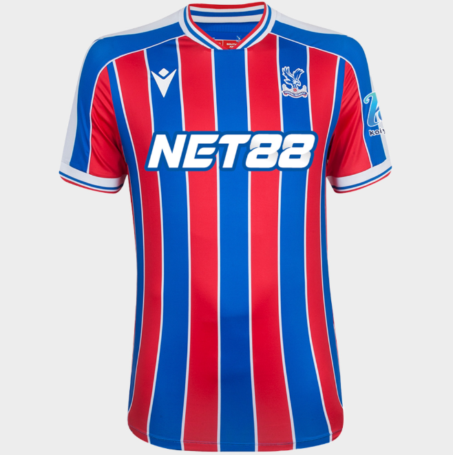 2025-26 Crystal Palace Home Soccer Jersey Shirt Player Version